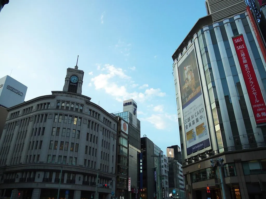 Apa Hotel Ginza Kyobashi Tokyo Eki Yaesu Minamiguchi